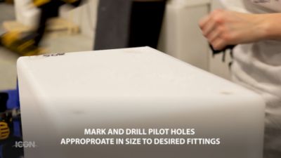 Image showing  Raised FPT Spin Weld Fitting, 14171