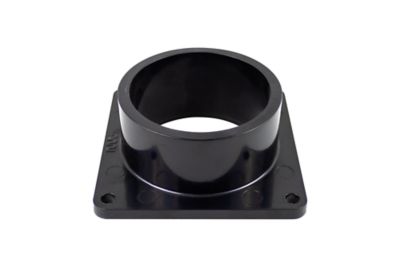 Icon ABS Fitting 3 in. Spigot Waste Valve Flange Adapter