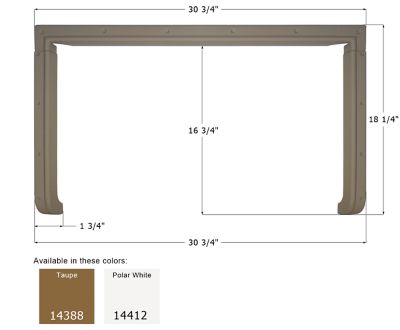 Image showing  Sunnybrook 3 pc. Step Trim, 14412