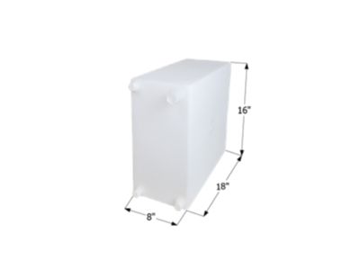 Icon Fresh Water Tank WT2465,18x16x8, 10 Gal, 12729