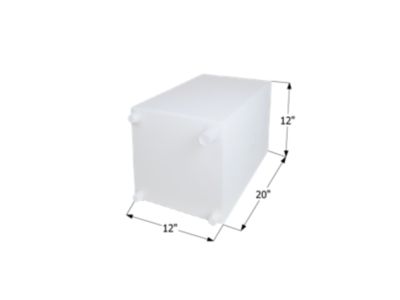 Icon Fresh Water Tank WT2470,20x12x12, 12 Gal, 12734