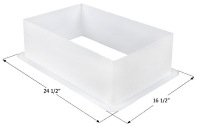 Icon Skylight Garnish for 22 in. x 14 in. Skylight Openings, SL1422