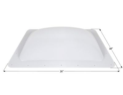 Icon RV Skylight, White, 22 in. x 14 in. x 5 in., SL1422A