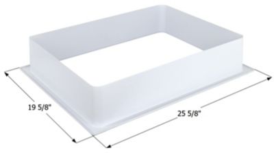 Icon Skylight Garnish for 17-1/2 in. x 23-1/2 in. Skylight Openings, SL1824
