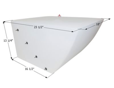 Icon Jayco Fresh Water Tank WT3615, 23 1/2x18x13 1/4, 20 Gal