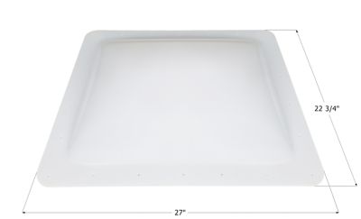 Image showing  RV Skylight, White, 23 in. x 18-3/4 in. x 4 in., SL1823