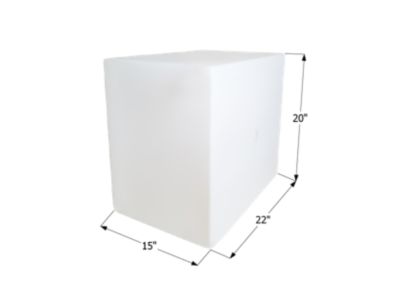 Icon Fresh Water Tank WT2473,22x20x15, 26 Gal