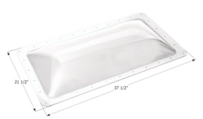 Icon RV Skylight, Clear, 33-1/2 in. x 17-1/2 in. x 4 in., SL1733