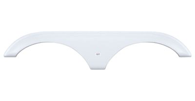 Icon Tandem Axle Fender Skirt for Dutchmen Models, White, FS1788