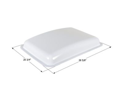 Image showing  RV Skylight, White, 26-3/8 in. x 18-1/2 in. x 3-7/8 in., SL1826