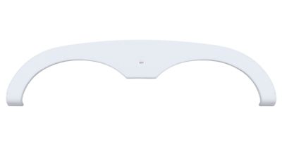 Icon Tandem Axle Fender Skirt for Sunline Models, Brown, FS1773