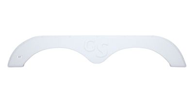 Icon Tandem Axle Fender Skirt for Forest River Models, White, FS1973