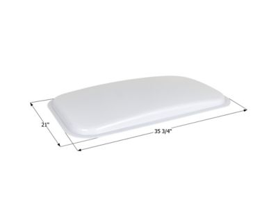 Icon RV Skylight, White, 33-3/4 in. x 19 in. x 3 in., SL1933