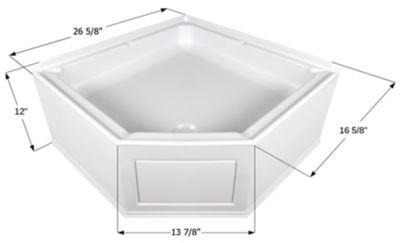 Icon Neo Angle Shower Pan - NSB2727