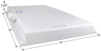 Icon Jayco Water Holding Tank H3546, 52x30x5 5/8, 25.4 Gal, 14784