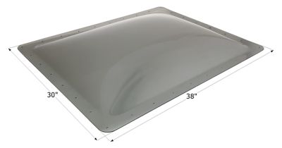 Image showing  RV Skylight, Gray, 34 in. x 26 in. x 4 in., SL2634