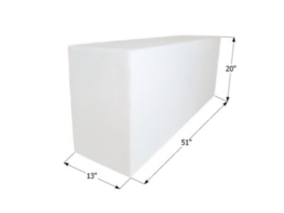 Icon Fresh Water Tank WT2452, 51x20x13, 54 Gal, 12452