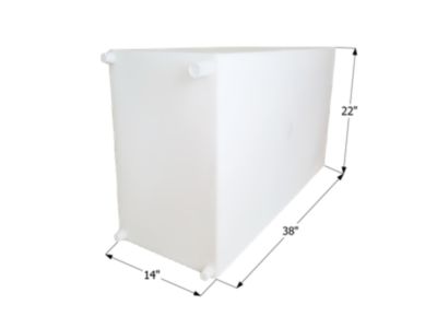 Icon Fresh Water Tank WT2453, 38x22x14, 50 Gal, 12717