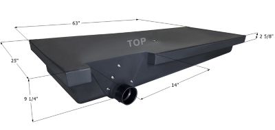 Image showing  Jayco Holding Tank H3595LH, 63x25x9 1/4, 39 Gal