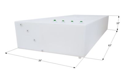 Icon Jayco Fresh Water Tank WT3545, 63x26x10, 64.5 Gal