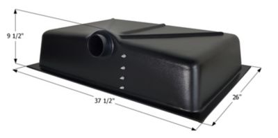 Icon Holding Tank, 37-1/2 in. x 26 in. x 9-1/2 in., 26 gal., HT500-SD