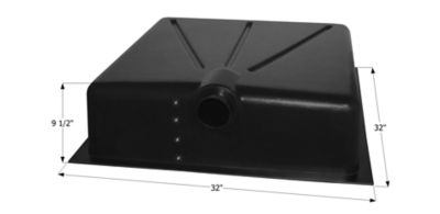 Icon Holding Tank HT165-ED, 32x32x9 1/2, 25 Gal