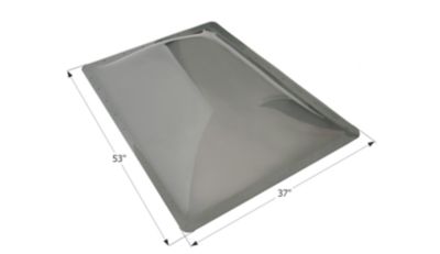 Icon RV Skylight, Gray, 49 in. x 33 in. x 4-1/2 in., SL3349