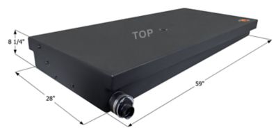 Icon Holding Tank H3882, 59x28x8 1/4, 44 Gal, 15126