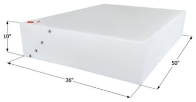 Icon Jayco Fresh Water Tank WT3594, 50x36x10, 38 Gal, 15039