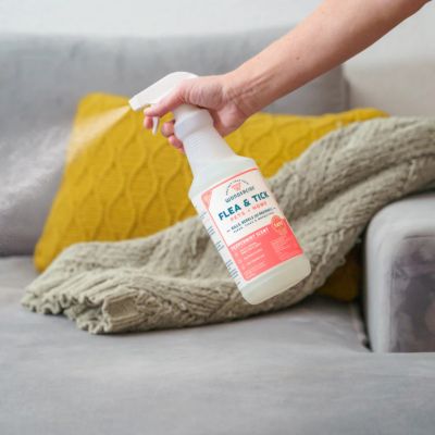 Image showing 7 th Wondercide Flea, Tick & Mosquito Spray for Dogs, Cats, and Home - with Natural Essential Oils - 16 oz - Peppermint