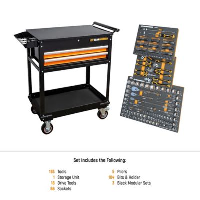 Image showing  194 Pc. MTS in Modular Trays with Storage