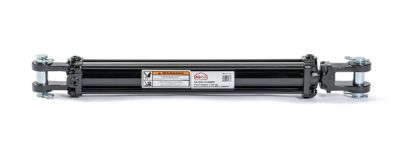 ToolTuff Direct 2 in. x 16 in. Tie Rod Cylinder, 1-1/8 in. Rod, with Dual Port (SAE8 & 1/2 in. NPT), 2500 PSI