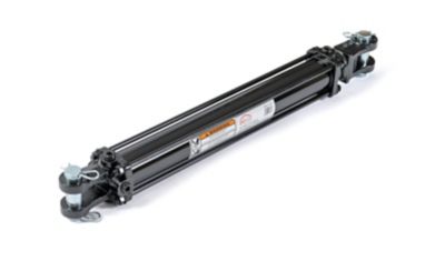 Image showing  2 in. x 16 in. Tie Rod Cylinder, 1-1/8 in. Rod, with Dual Port (SAE8 & 1/2 in. NPT), 2500 PSI