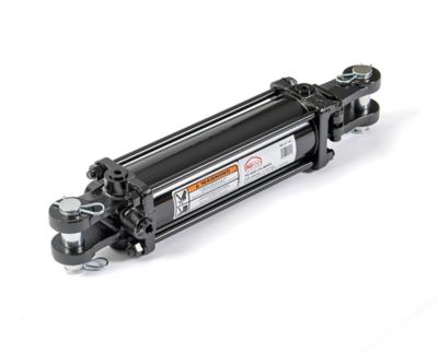 Image showing  3 in. x 8 in. Tie Rod Cylinder, 1-1/4 in. Rod, with Dual Port (SAE8 & 1/2 in. NPT), 2500 PSI