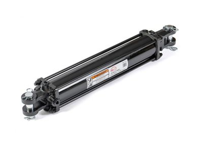 Image showing  3 in. x 16 in. Tie Rod Cylinder, 1-1/4 in. Rod, with Dual Port (SAE8 & 1/2 in. NPT), 2500 PSI