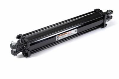 Image showing  4 in. x 24 in. Tie Rod Cylinder, 1-1/2 in. Rod, dwith Dual Port (SAE8 & 1/2 in. NPT), 2500 PSI