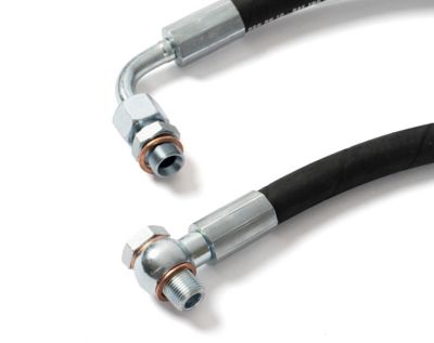 Image showing  Cat 1 Hydraulic Top Link Kit with Hoses Quick Release Cable 30mm Rod 50mm Cylinde 279mm Stroke 570mm Retracted