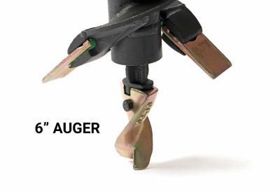 Image showing  6 in. Compact Industrial Duty Earth Auger, 2 in. Hex Drive, Interchangeable Standard Edges