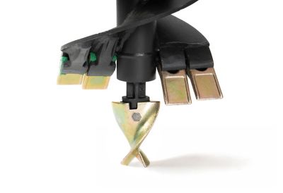 Image showing  9 in. Compact Industrial Duty Earth Auger, 2 9/16 in. Round Drive, Interchangeable Standard Edges