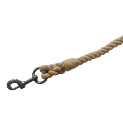 Image showing  Rope Horse Lead, Burnt Orange