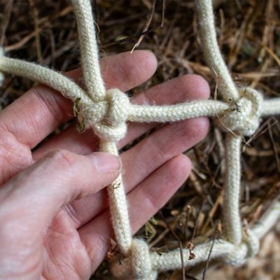 Image showing  Braided Cotton Cord Hay Net, 72-1325-15-0