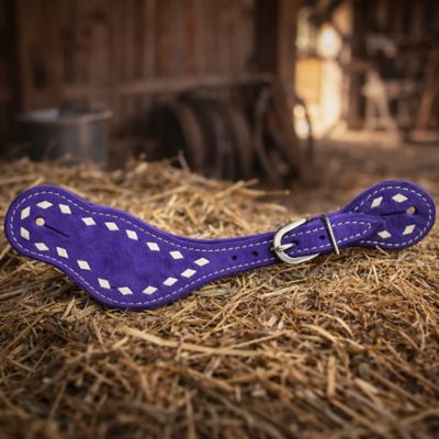 Image showing  Buckstitch Suede Stratford Spur Straps