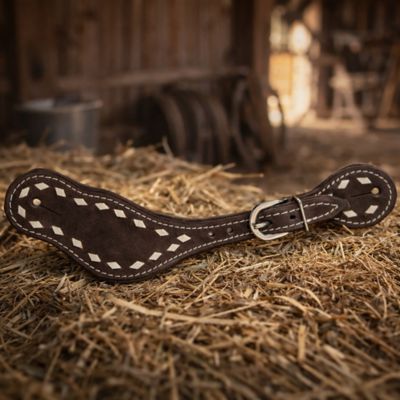 Image showing  Buckstitch Suede Stratford Spur Straps