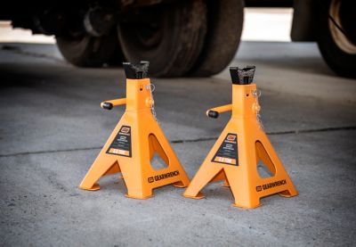 Image showing  6 Ton Ratcheting Jack Stand - 2 Per Pack