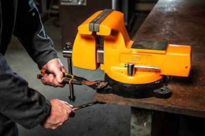 Image showing  8 in. Mechanic's Bench Vise with Anvil