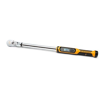 GearWrench 1/2 in. Flex Head Electronic Torque Wrench with Angle 25-250 ft/lb