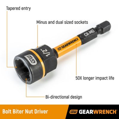 Image showing  16 pc. Bolt Biter Nut Extractor & Driver Set