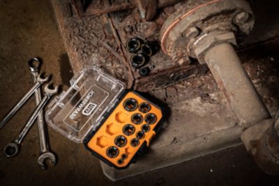 Image showing 5 th GEARWRENCH 16 pc. Bolt Biter SAE/Metric Wrench Insert Set