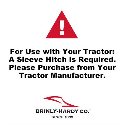 Image showing 5 th Brinly Sleeve Hitch Disc Harrow DD-551 - Effortlessly Prep Your Soil for Planting