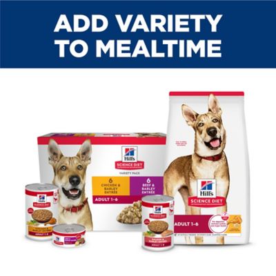 Image showing 8 th Hill's Science Diet Adult Dog Food, Salmon & Brown Rice Recipe, Canned, 13 oz.